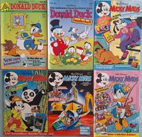 Diverse Comichefte (Micky Maus, Donald Duck Sonderheft etc.)