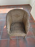 Korbsessel Rattan guter Zustand