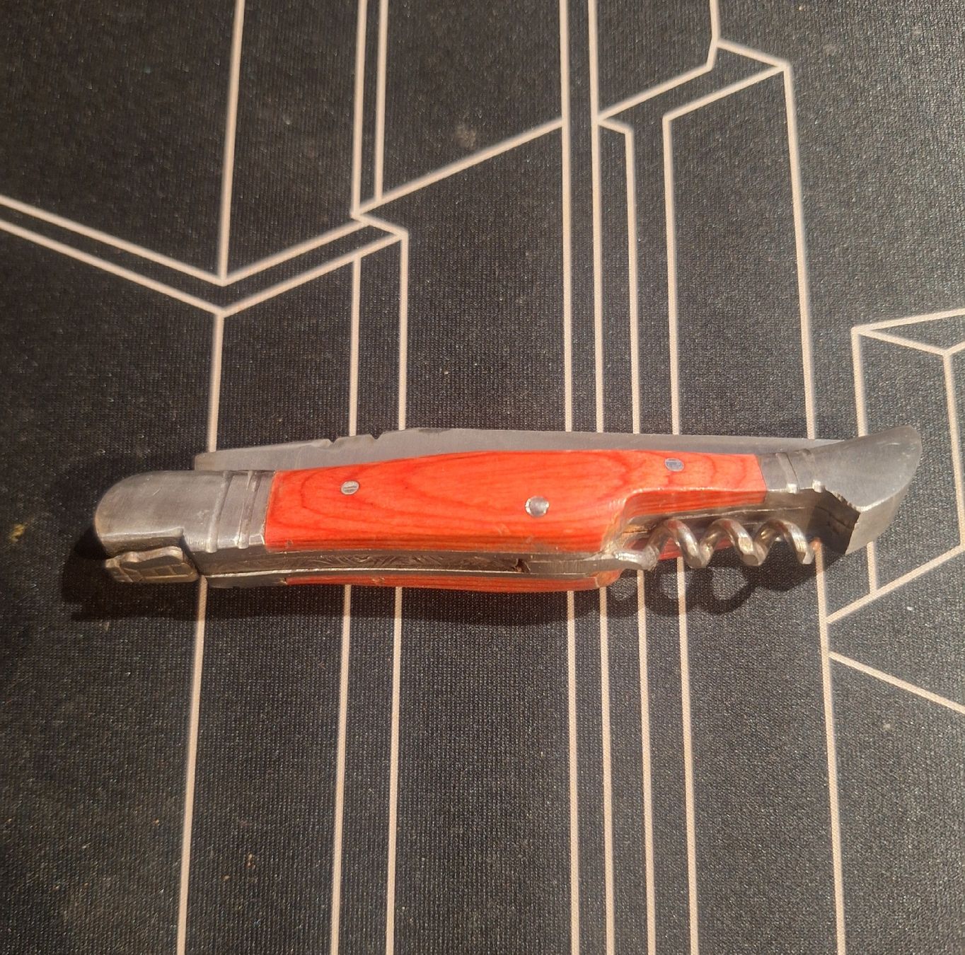 Laguiole Accessori: Laguiole Taschenmesser mit Korkenzieher, Neu – Nuovo e nell'imballaggio originale da Menzingen venduto da jon_kny7 3