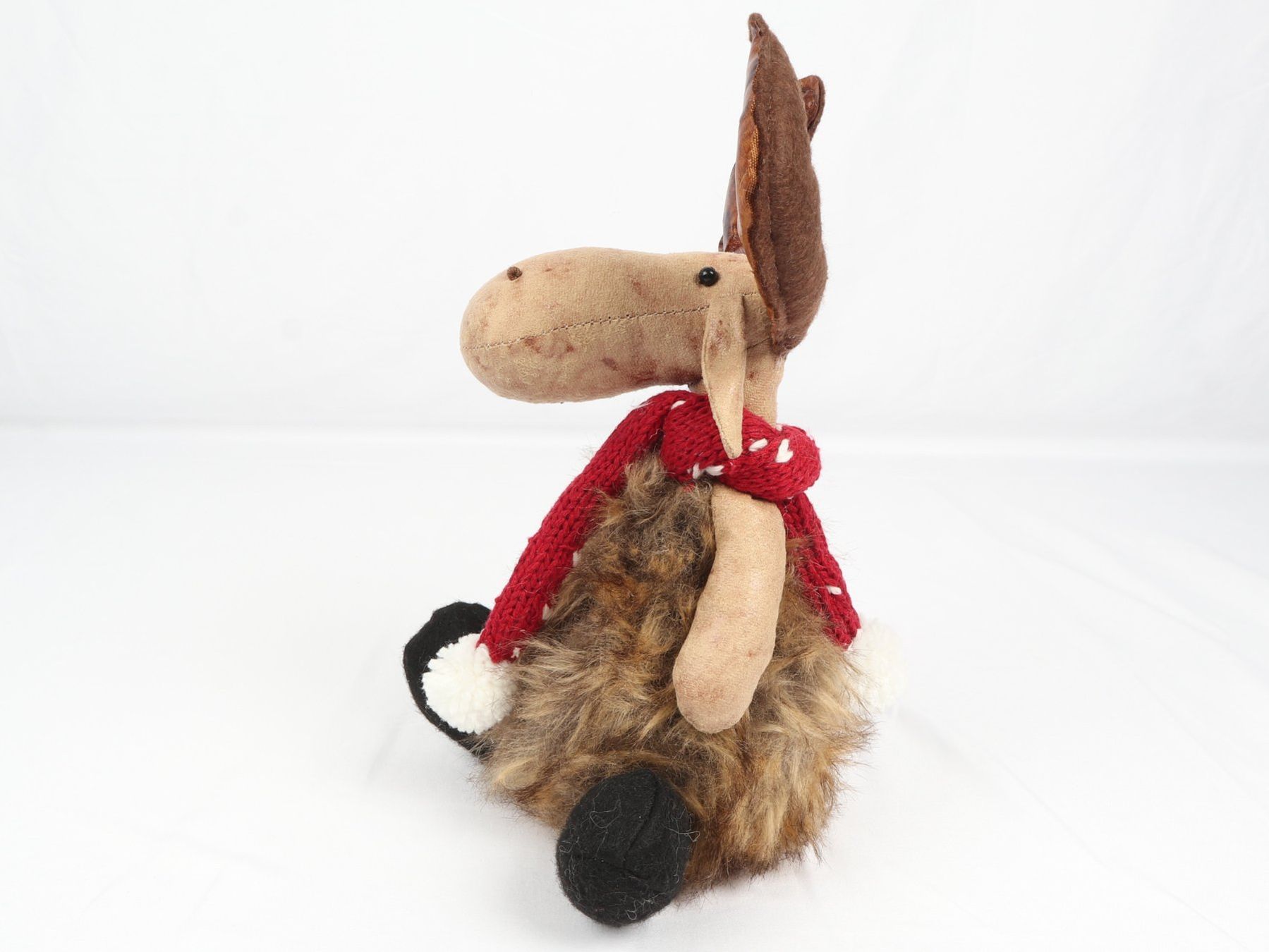 Tutte le decorazioni: ELCHFIGUR in Braun sitzend 27 cm – Usato da Steinen venduto da Restwert_Steinen 2