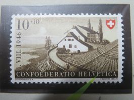 Abart Pro Patria B 31** heller Fleck zw. E+T von Helvetia