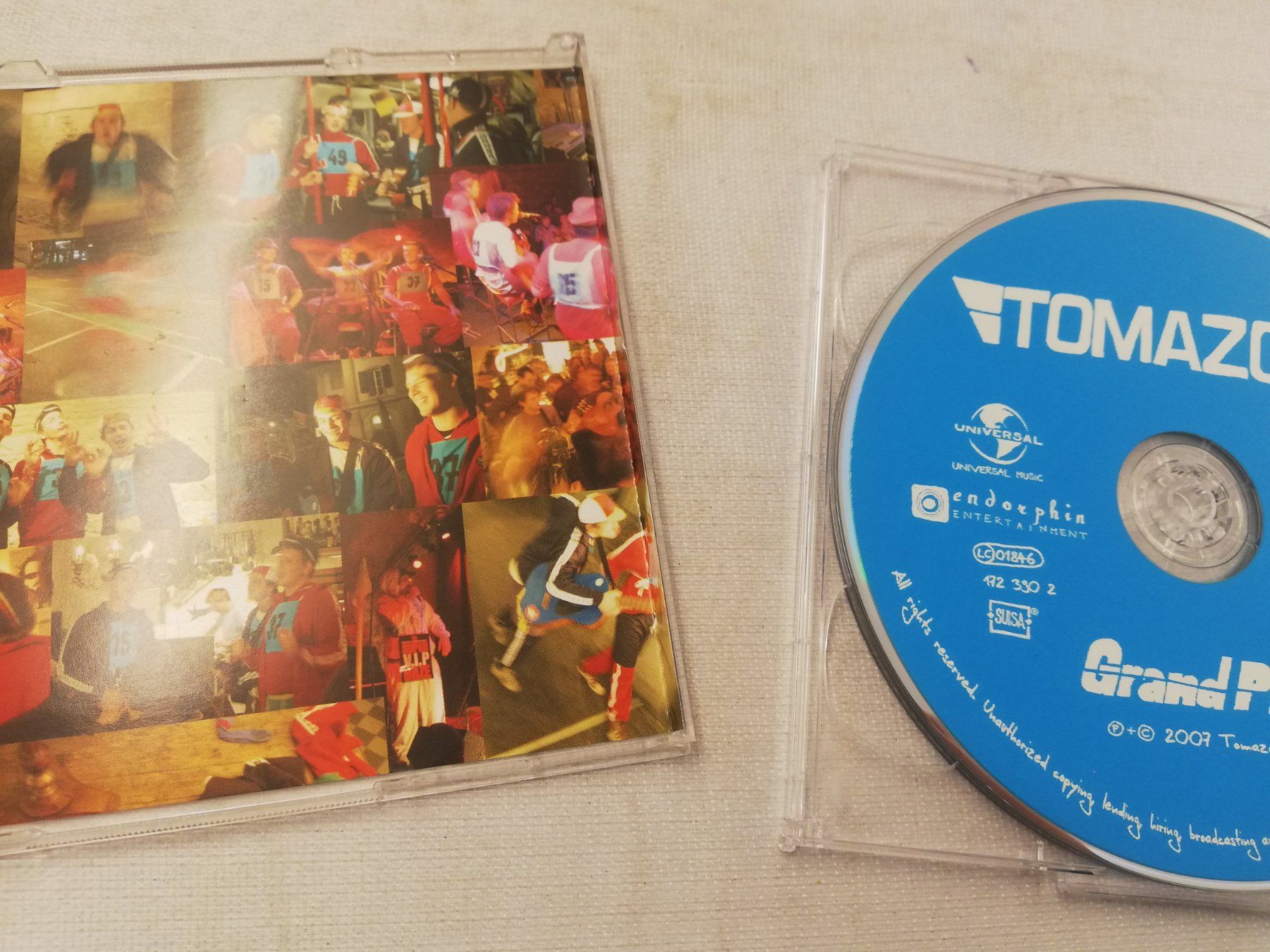 CD: TOMAZOBI - GRAND PRIX – Usato da Bern venduto da Vinylsound.ch 4