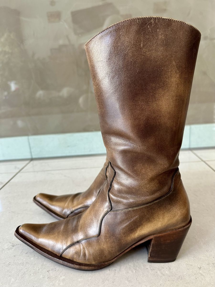 Damenschuhe: Stivale in pelle – Gebraucht aus Castel San Pietro von Moregi 1