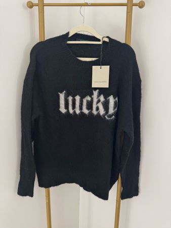 AllSaints „Lucky“ Crew Neck Jumper – Gr. S – NEU MIT ETIKETT