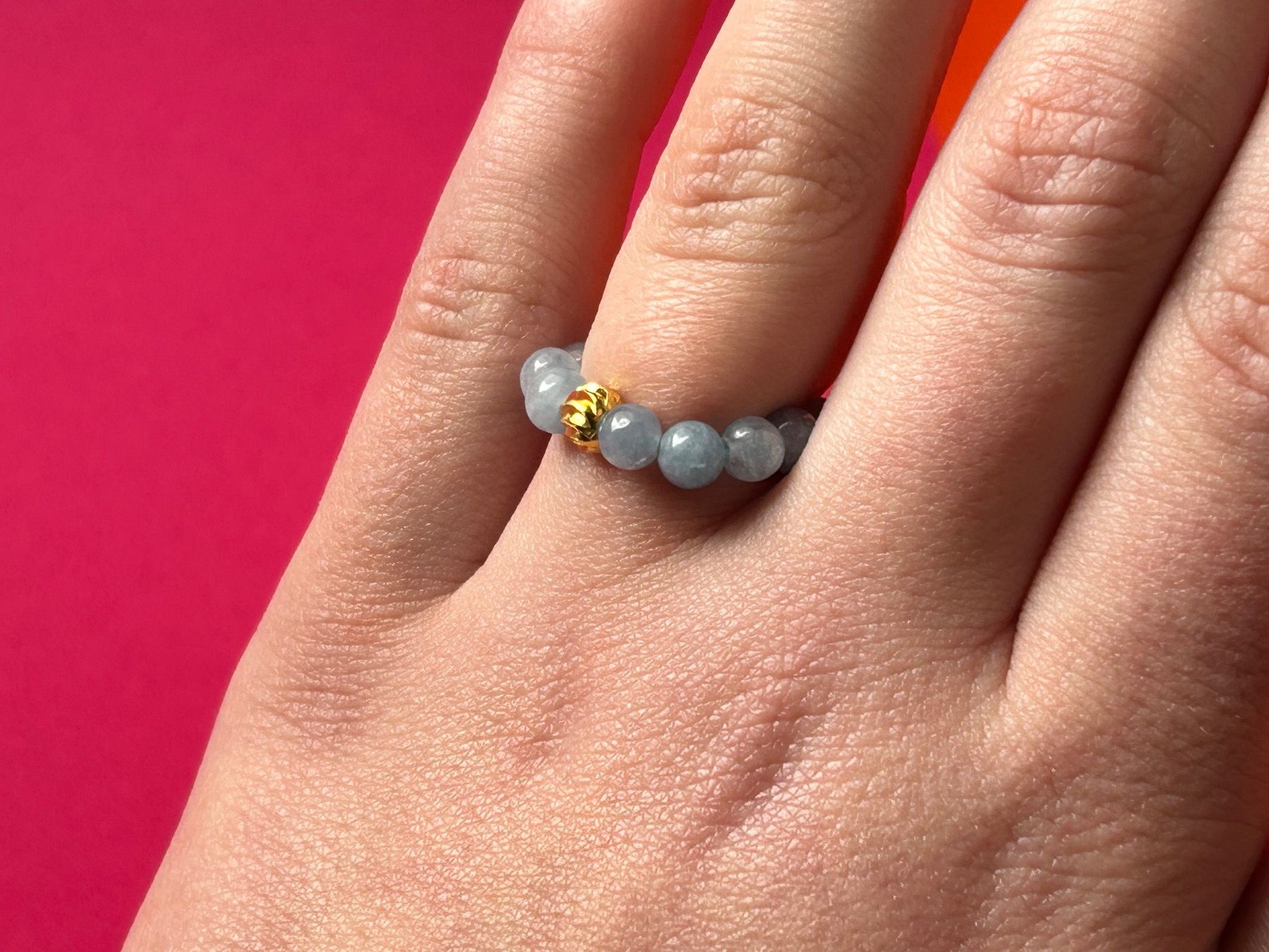 Ringe: Fingerring hellblau (friends) – Gebraucht aus Laufen von Bellebellezza 5