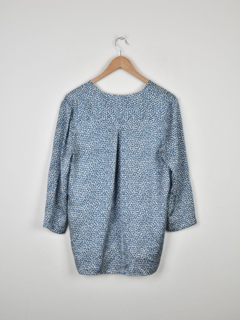 Hugo Boss Camicette: Hugo Boss Bluse, Gr.38, blau/weiss – Usato da Nürensdorf venduto da 2ND_STORY 2