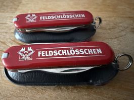 2 FELDSCHLÖSSCHEN Taschenmesser Victorinox