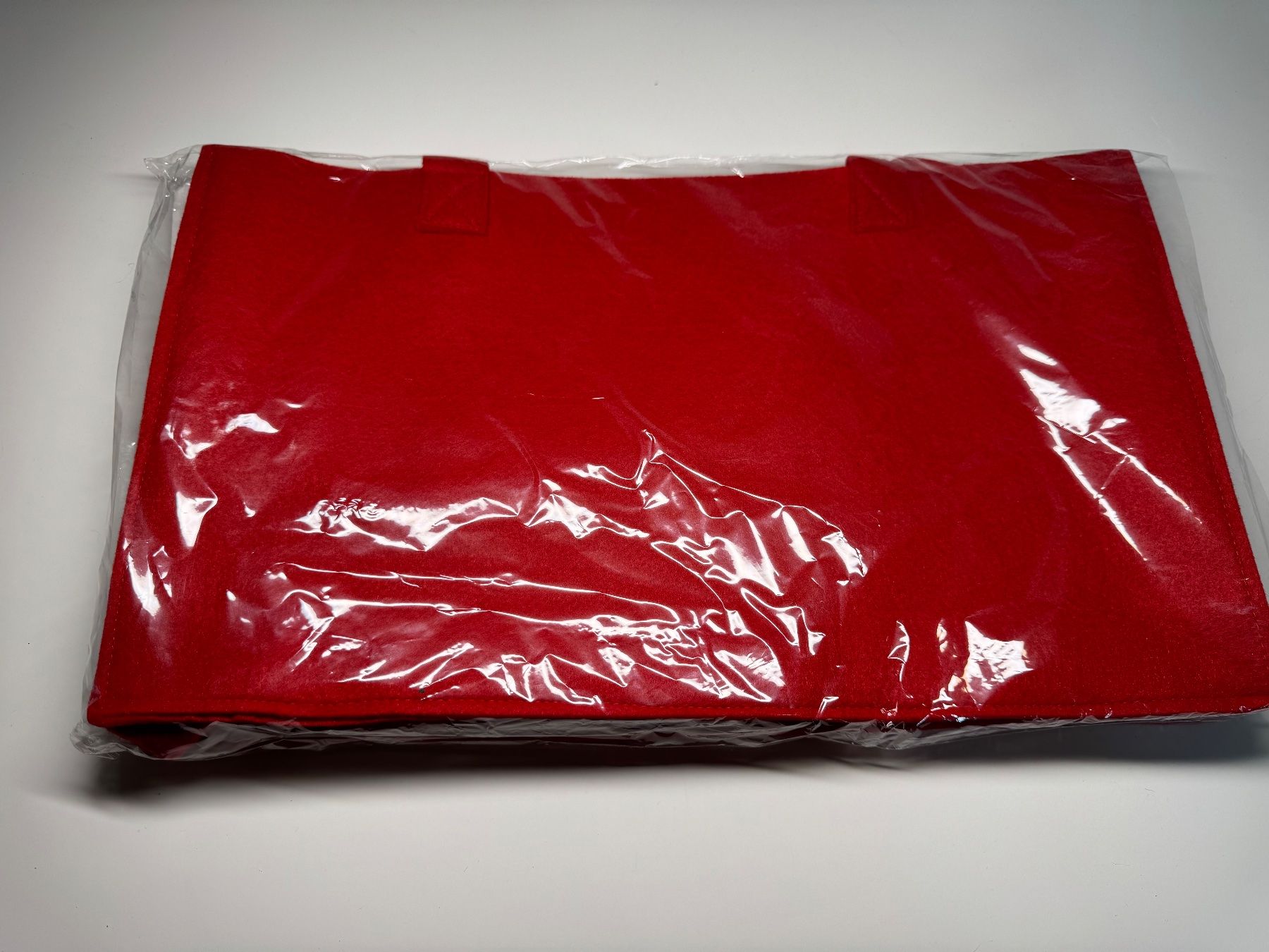 Borse: Hübsche rote Filztasche – Usato da Grosswangen venduto da shoes.bags.and.co 1