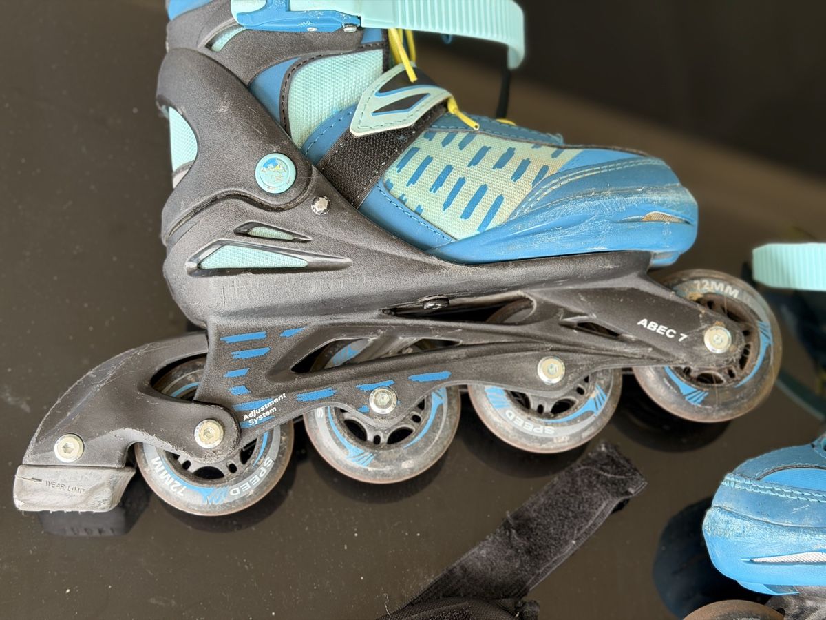 Inline-Skating & Rollschuhe: Inlineskates Jugend mit Protektoren – Gebraucht aus Zürich von Gadgets2020 4