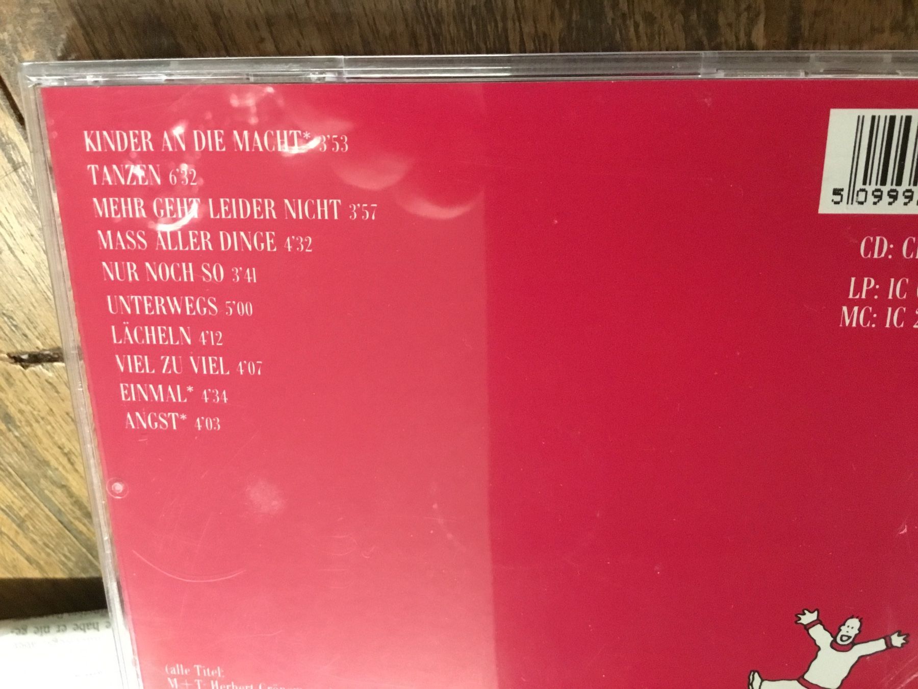 CD: Herbert Grönemeyer - Sprünge CD, Kult-CD!     o – Usato da Thierachern venduto da sweden08 1