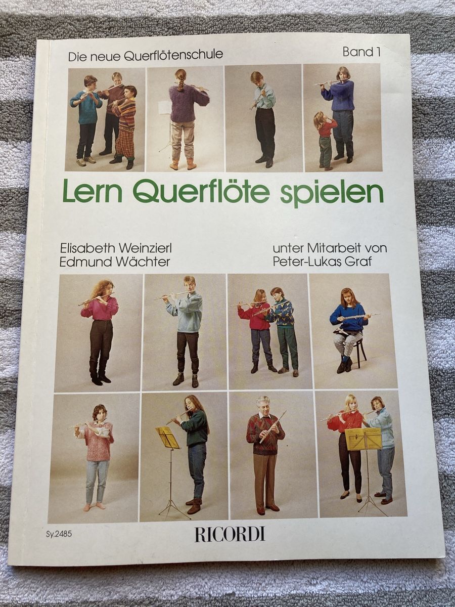 Libri: Buch Lern Querflöte Spielen – Usato da Aarwangen venduto da to-hirschi