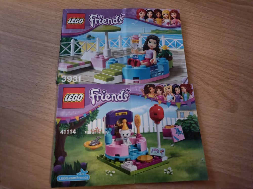 Lego Friends 3931, 41114 Emmas Sonnenterasse, Partystyling | Kaufen auf Ricardo