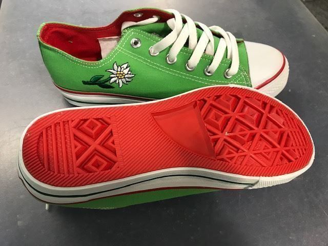 Scarpe da donna: Sneaker green mit Edelweiss Gr.36 – Nuovo e nell'imballaggio originale da Marbach LU venduto da Frantisek