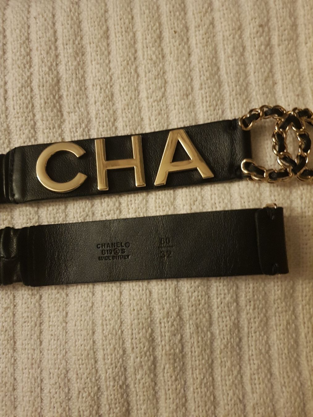 Chanel Cinture: Ceinture Chanel Édition Limitée – Nuovo (secondo la descrizione) da Genève venduto da Cinely 4