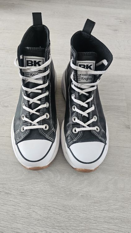 British Knights KAYA MID FLY - Baskets montantes - off white/black/écru