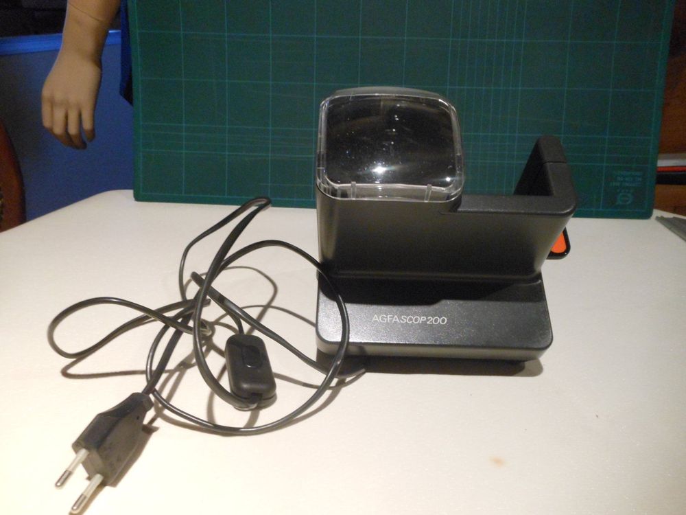 Visionneuse électrique Agfa Scop 200 – Pour Diapositives – Occasion Fonctionnelle