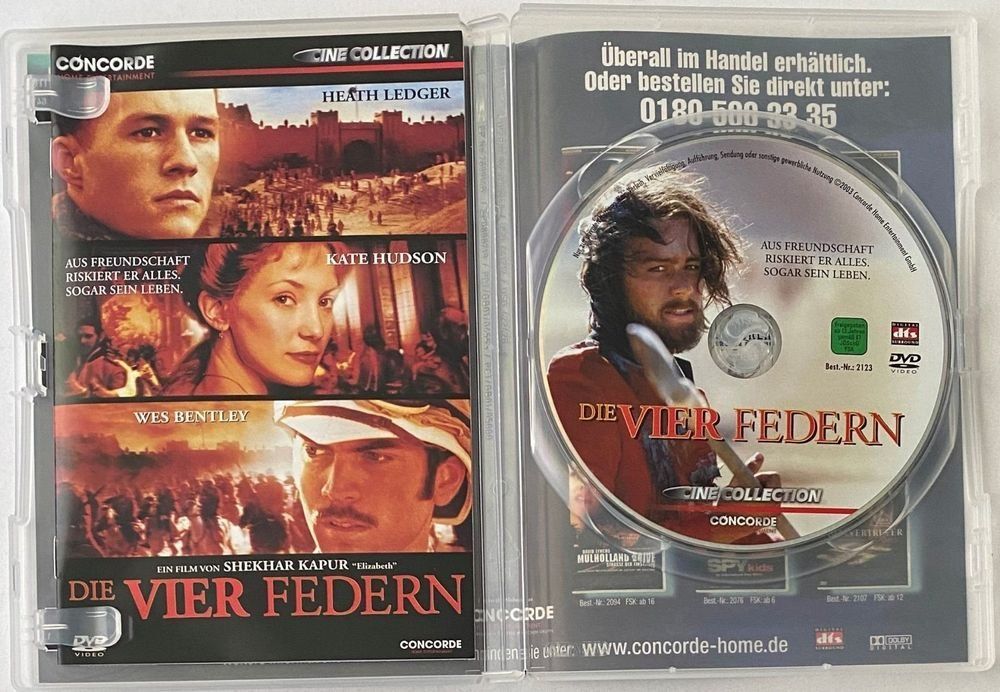 Alle DVDs: Die vier Federn (Versandkostenfrei) – Gebraucht aus Flums von Asquillo 2