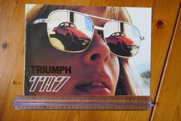 Triumph  TR 7     Originalprospekt