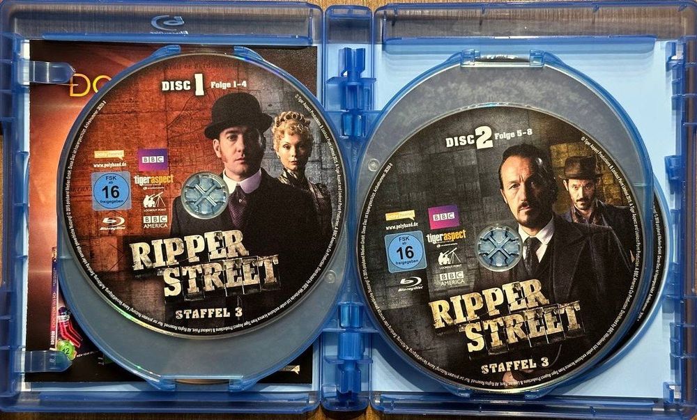 Ripper Street - Die komplette Serie (Staffel 1-5) Blu-Ray (Gebraucht ...