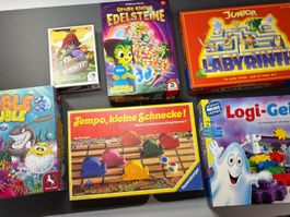 Spielepaket Kinderspiele - u.A. Grosse Kleine Edelsteine