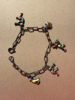 Vintage Charm-Armband mit Musikanten-Anhänger Bettlerarmband