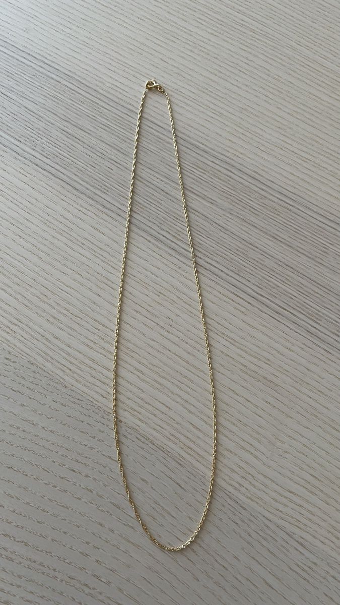 Ketten: Chaîne en or 9ct maille Singapour 49cm – Neu (gemäss Beschreibung) aus Satigny von Pauline_1987