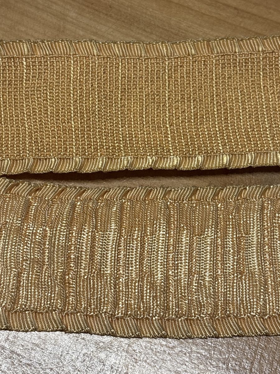 Tessuti: Textilband Gelb 4 cm breit – Usato da Rümlang venduto da euqinom16 1