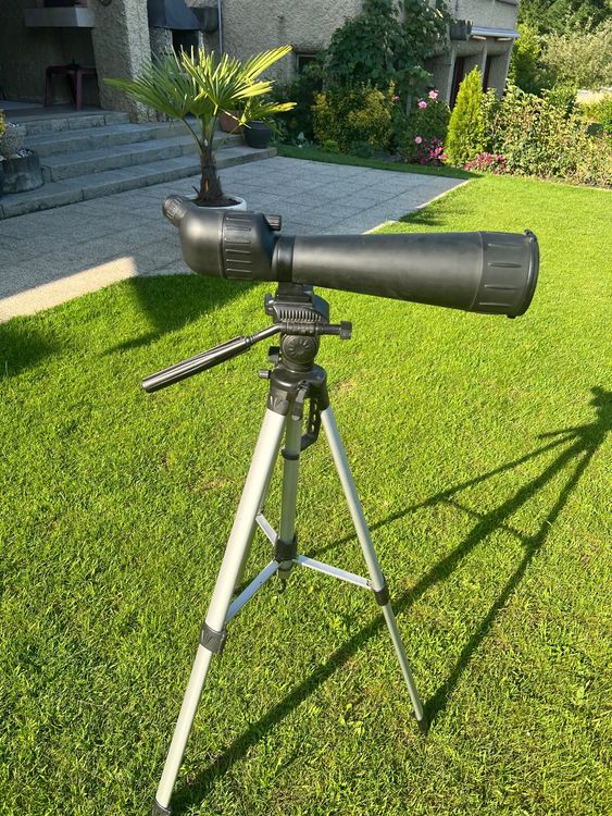 Cannocchiale Walimex Pro Spektiv SC040 25-75x70 Mm: Impermeabile, Prisma BAK4, Include Treppiede E Borsa - Per Osservazione Natura, Sport, Viaggi
