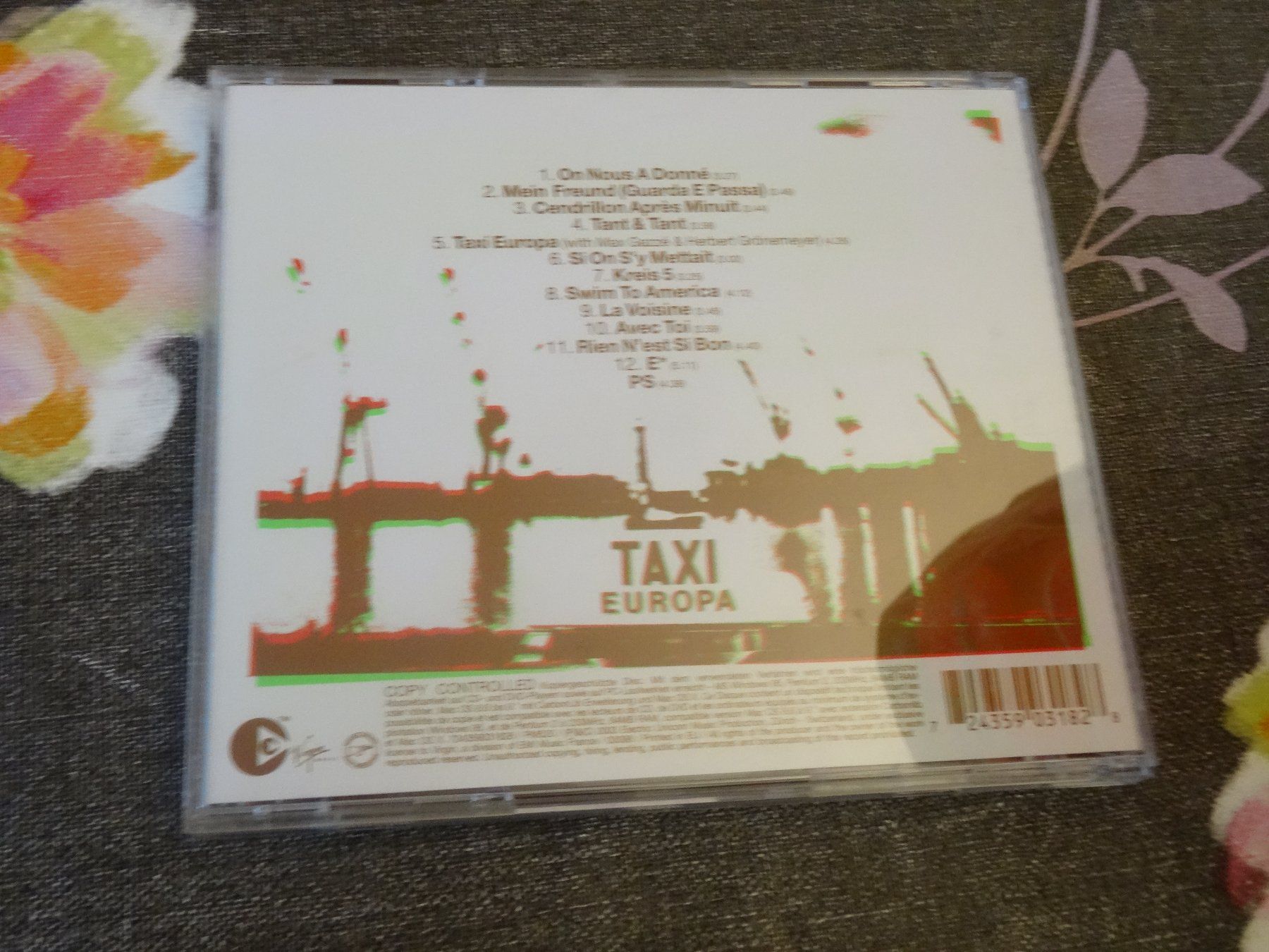 CD: Stephan Eicher - Taxi Europa CD – Usato da Olten venduto da Disc-Ausverkauf 1
