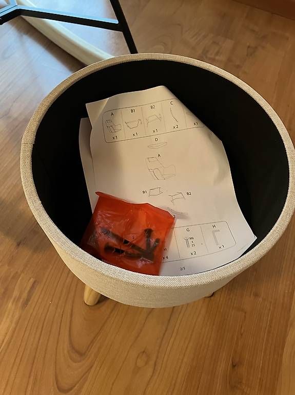 Sessel: Belliani Schaukelstuhl mit Fusshocker – Gebraucht aus Niederscherli von ste_2pj6 1