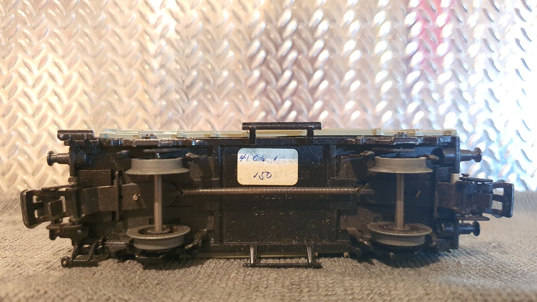 Märklin Modellini di ferrovie: MÄRKLIN 4605 GÜTERWAGEN  – Usato da Männedorf venduto da Modellbau-wyss 3