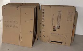 44 Umzugkartons / Zügelkarton (Mittel bis Gross)