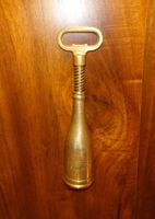 Edler Vintage CHAMPAGNE Korkenzieher Midcentury. Messing.