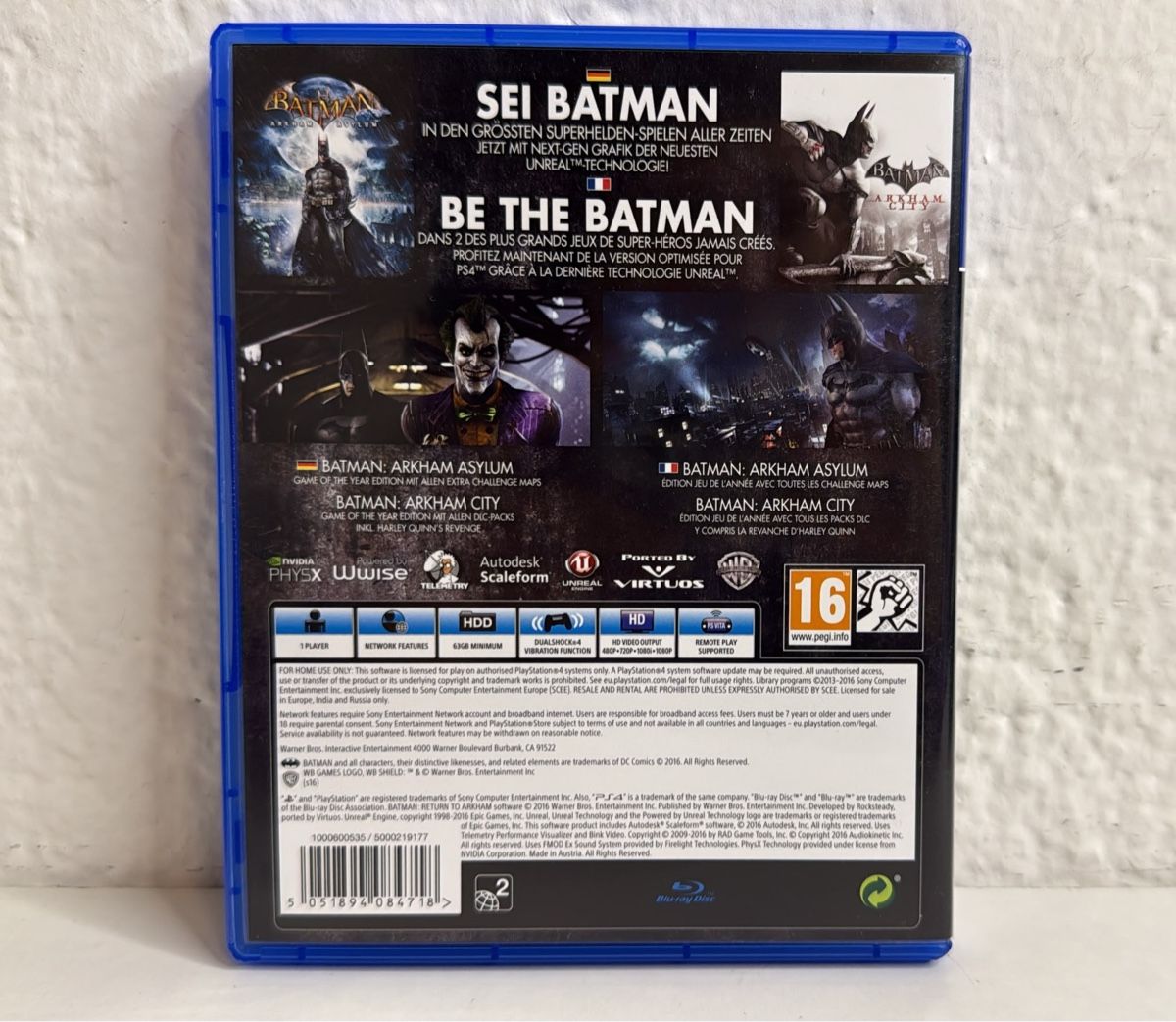 Sony Giochi: Batman Return to Arkham - PS4/PS5 Game Includes Two Titles – Usato da Ehrendingen venduto da bubulence 2