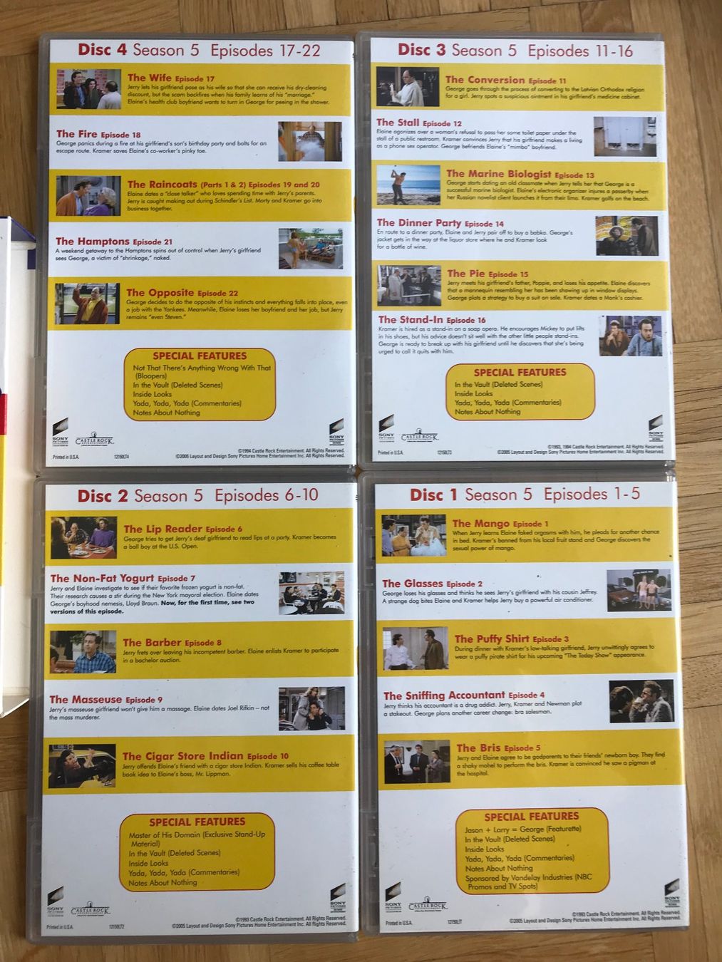 Tutti i DVDs: Seinfeld - Season 5 - DVD – Usato da Zürich venduto da Malcom 3