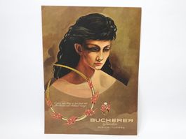 Werbung 1949 Bucherer / Pelz Wolfensberger