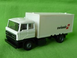 1:87 DAF Swissair Lastwagen efsi Holland für Modellbahnen HO