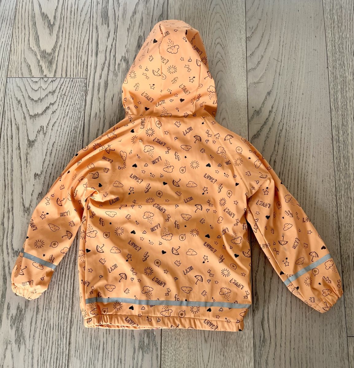 Lupilu Lotti & Set di vestiti: Orangenes Regen-Set, Größe 110/116 – Usato da Arbedo venduto da Greg2hand 3