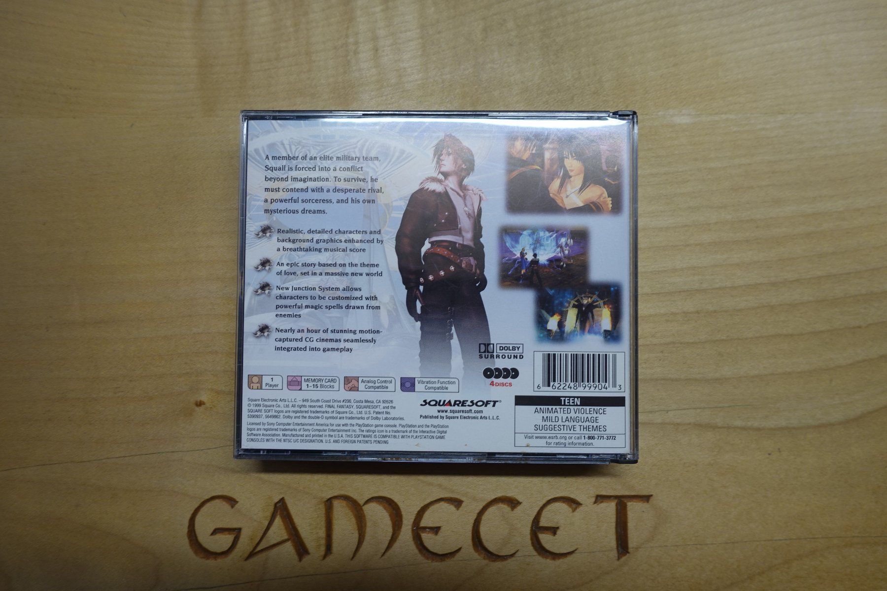 Sony Giochi: Final Fantasy VIII - Amerika – Usato da Steinach venduto da Gamecet 3