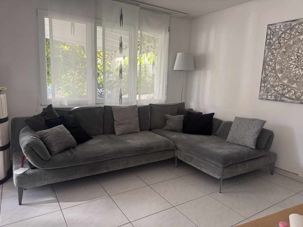 Sofas: Ecksofa grau – Gebraucht aus Muhen von lia_8nby