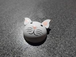 Katzenkopf weiss