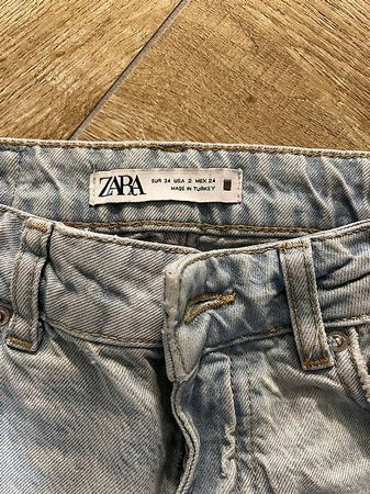 Zara Jeans relaxed fit used look Gr. 34