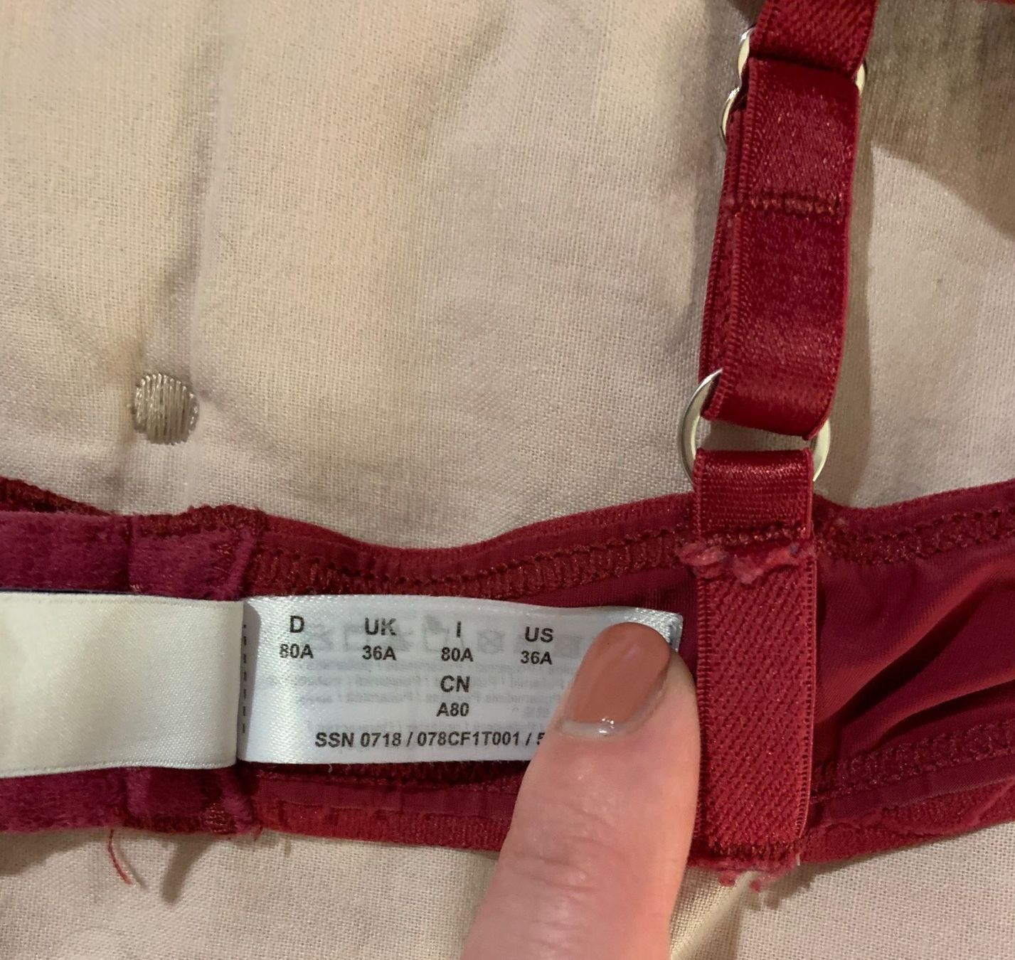 Esprit Altra biancheria intima: Brassière Push up 80A ESPRIT – Usato da Sion venduto da DayJenn 4