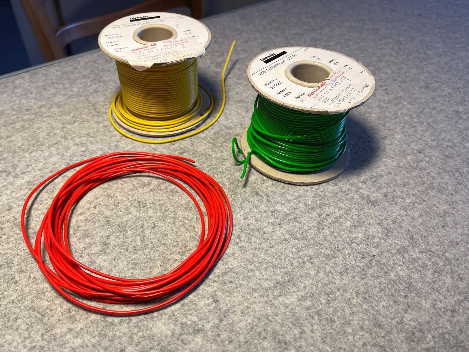 Dätwyler Kabel: Litzendraht 0.75mm2 – Neu (gemäss Beschreibung) aus Biel/Bienne von Daenu21