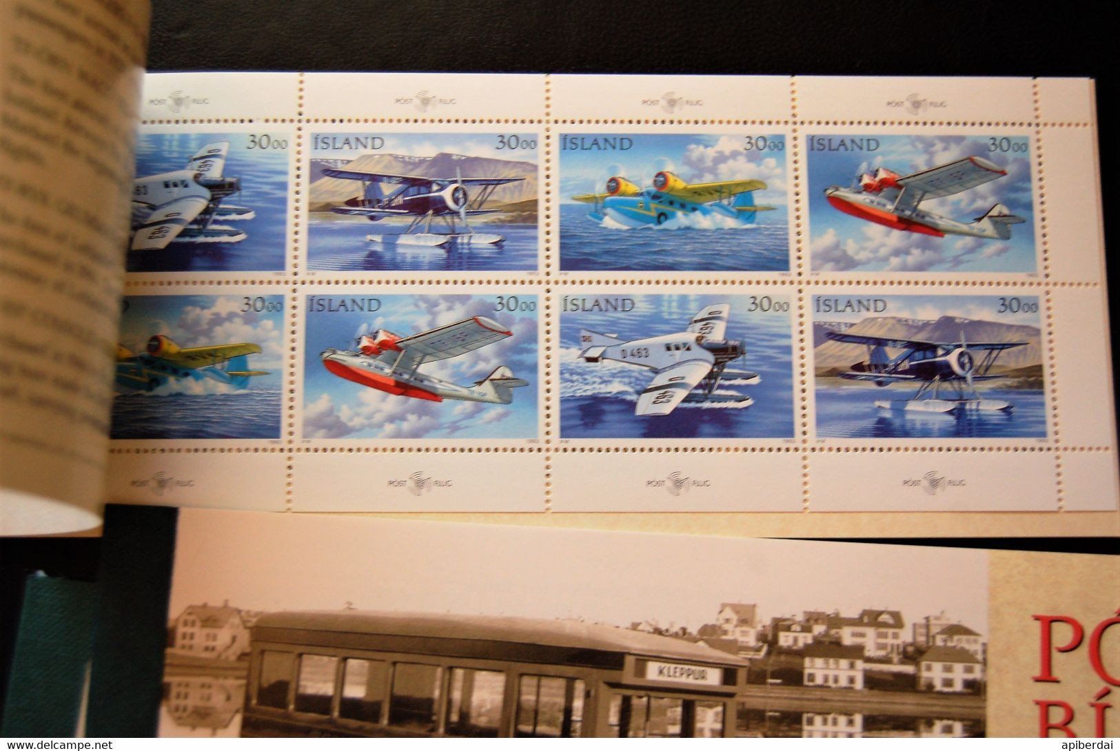 Tutti i francobolli: Islande island - 4 differents booklets MNH ** – Nuovo (secondo la descrizione) da Gland venduto da pas_wxw 2