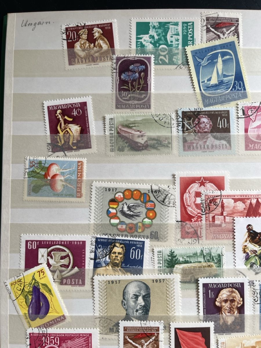 Alle Briefmarken: Sammlung Briefmarken aus Ungarn – Gebraucht aus Zürich von pantelicarsenije 1