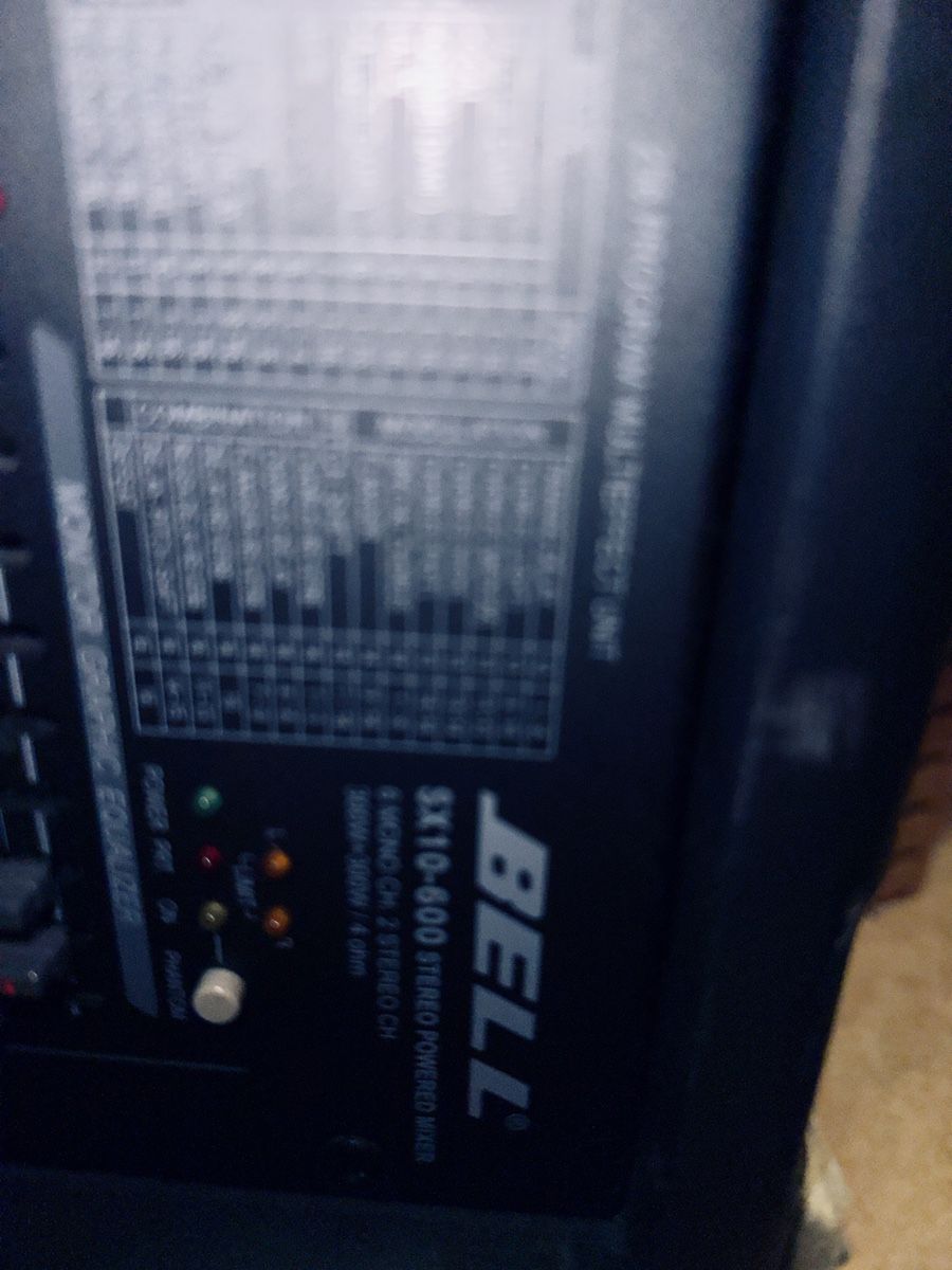 Platines de mixage: Stereo Powered Mixer - Top mit effects fx – Défectueux à Wabern par Sunlight777 4
