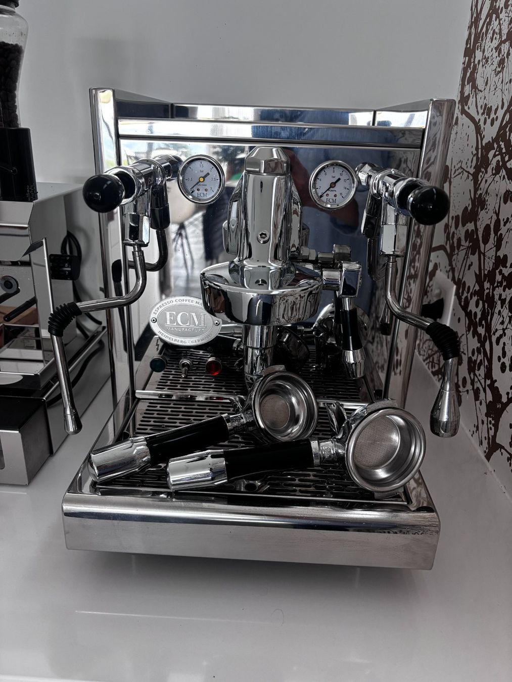 ECM Manufacture Macchine per caffè & Macchine per espresso: Siebträgermaschine ECM Technika 4 Profi & Kaffeemühle – Usato da Walchwil venduto da Ellybis35 1