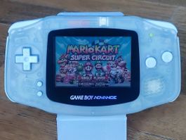 🔥Nintendo Game Boy Advance GBA - Clear White - ab 1.- !🔥