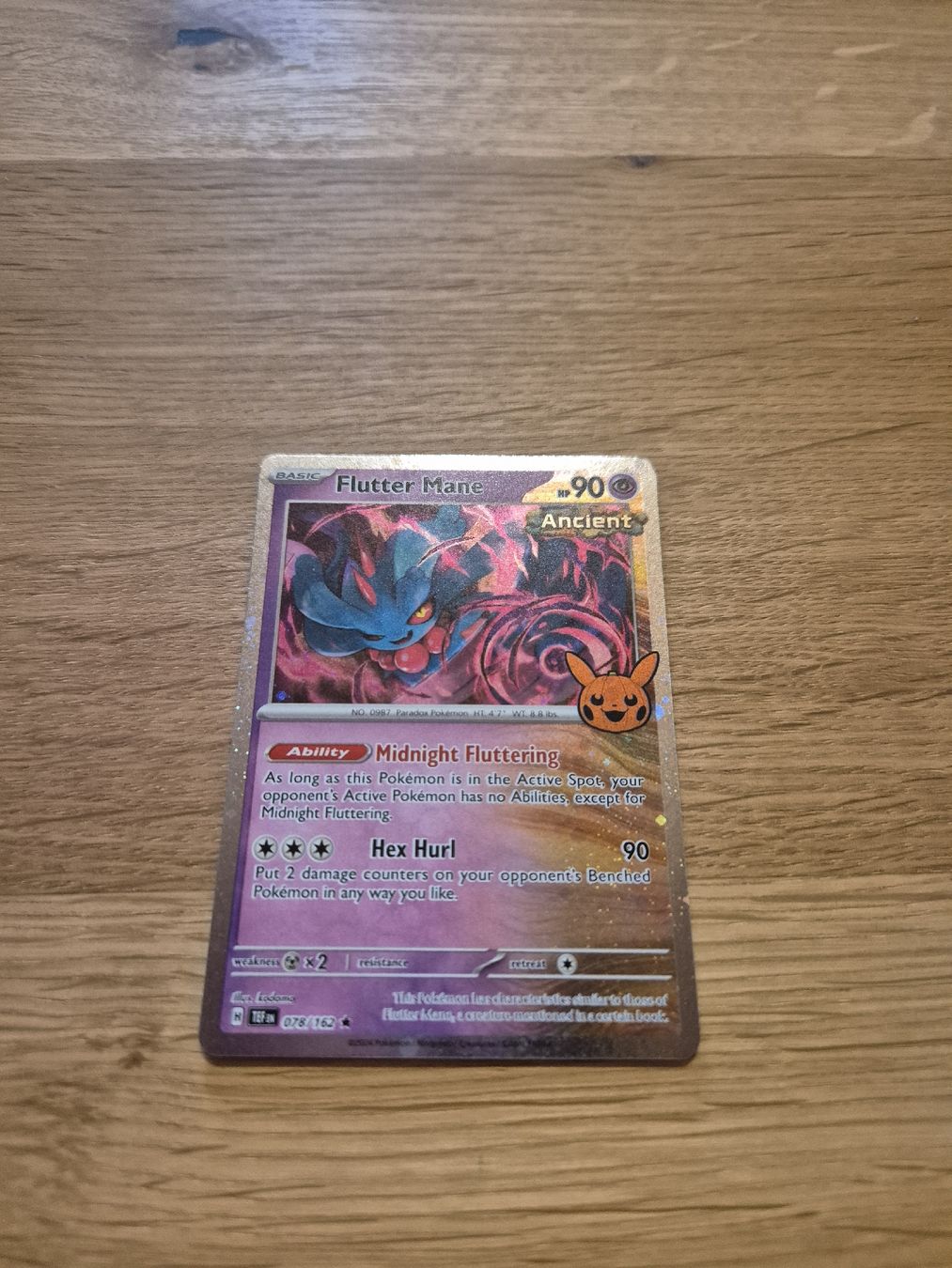 Pokémon Carte collezionabili: Flutter Mane (Cosmos Holo) Trick or Trade – Nuovo (secondo la descrizione) da Altdorf UR venduto da Josi5588 2